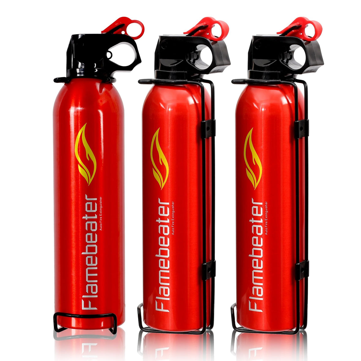 Flamebeater Portable Fire Extinguishers Auto And Home Use Compact Safe And Reliable Design | Random Color